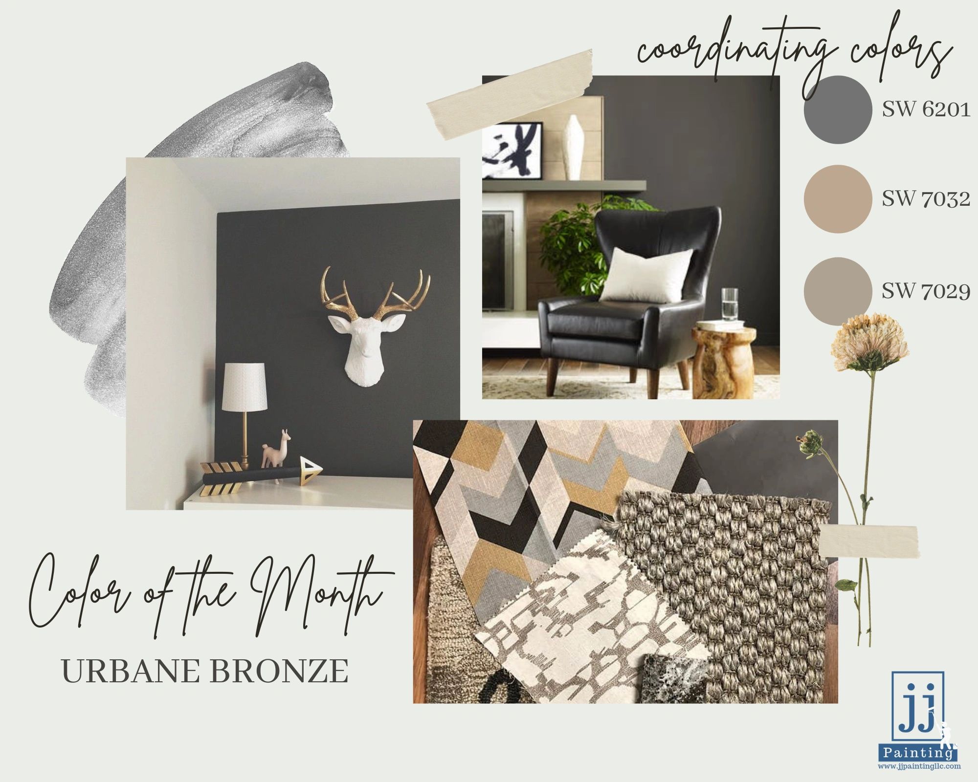 January Color of the Month Urbane Bronze